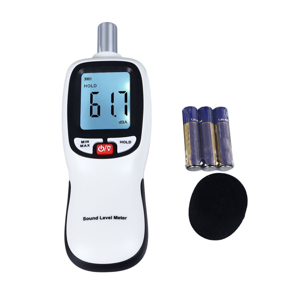 Sound Level Meter 30-130Db Lcd Backlit Noise Decibel Tester Portable 323163300955