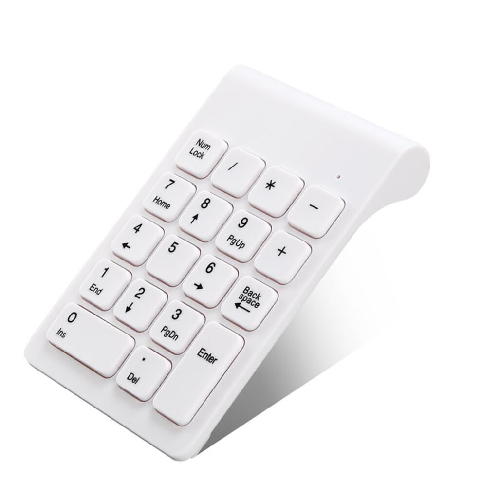 Usb Wireless 18 Keys Keyboard Numeric Numpad For Laptop Battery Powered Accounting Usb Numeric Keypad 9084446515459