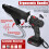 Lithium Electric Drill Chainscrew Converter Cordless Nailer 3