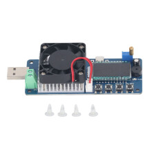 USB-Batteriemeter LCD mit Lüfter DC5V 4A