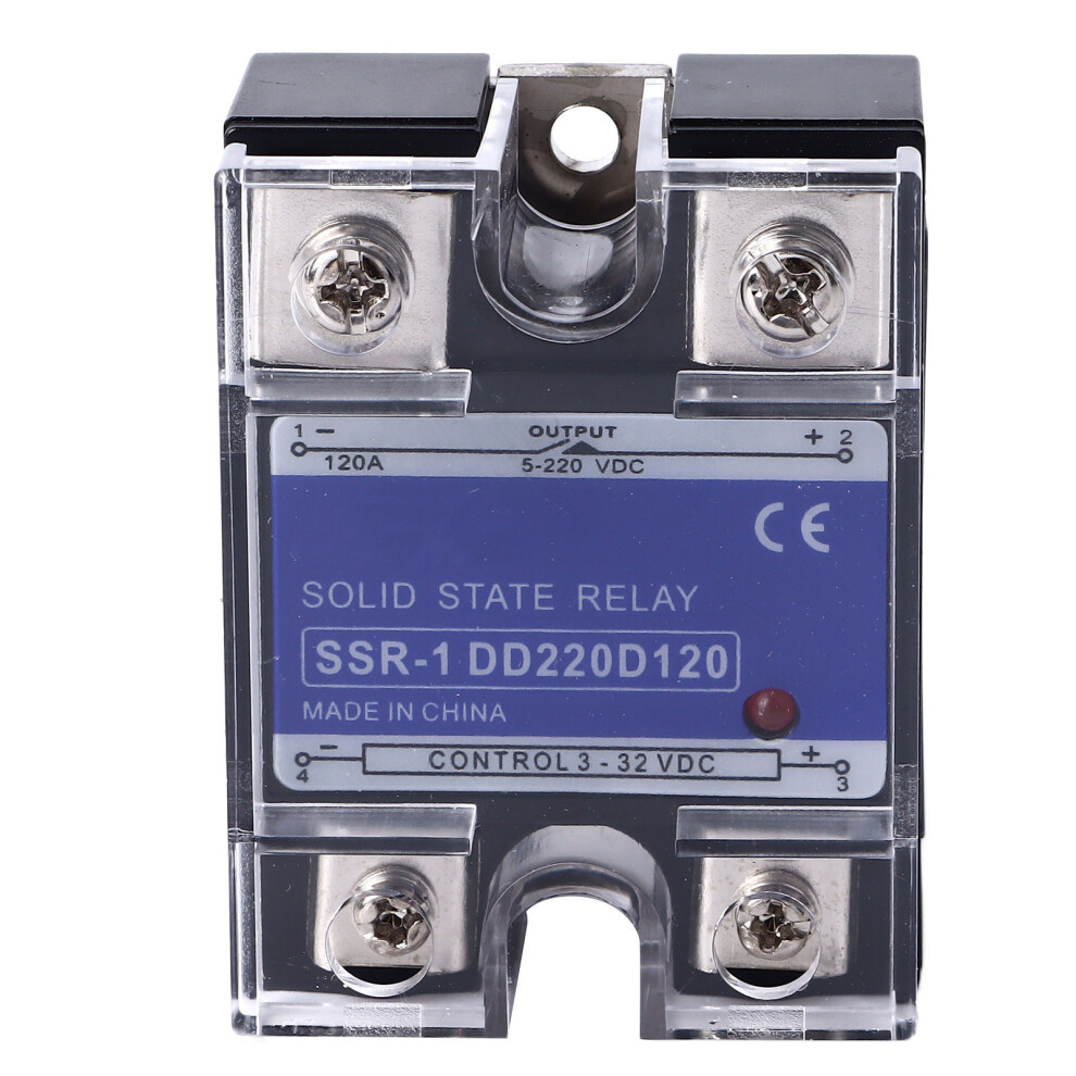 (120A) Single Phase Solid State Relay 3-32Vdc In 5-220Vdc Load 100A 323163301730