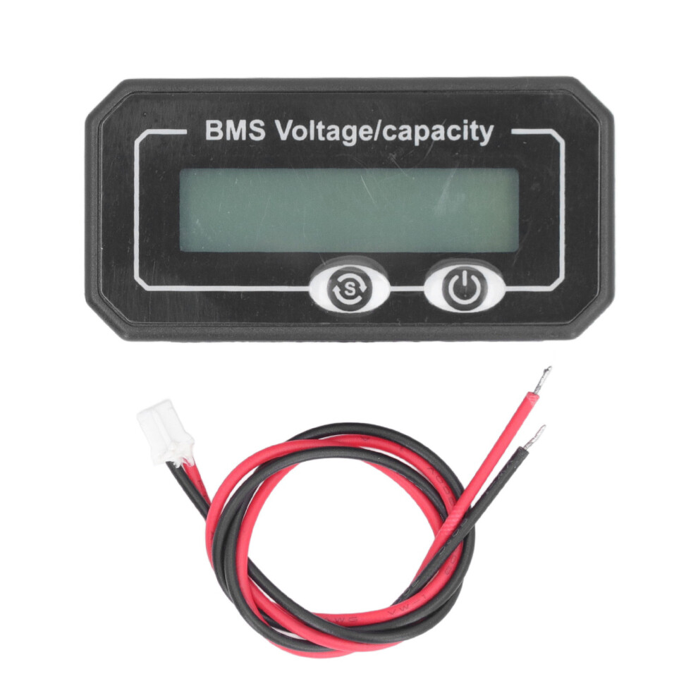 8-99.9V Lithium Battery Indicator Hd Display Voltage Meter With Cable 323163302065