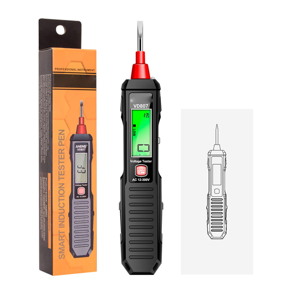 Ac12-300V Voltage Tester High Accuracy Lcd Multifunctional Pen 323163302287