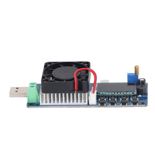 USB-Batteriemeter LCD mit Lüfter DC5V 4A 2