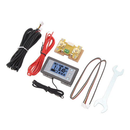 Batteriemonitor 200A LCD Digital für Wohnmobil 1