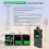 Hand-O₂-Detektor USB, 2,8" TFT, Temp/Feuchte 3