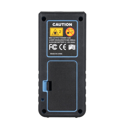 Laser-Messgerät 80m, 2 Niveaus, LCD, Pythagoras 1