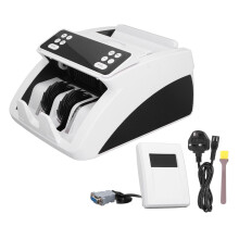 (UK Plug) Tragbarer Geldzähler 80W MG UG IR Anti-Fälschung US-Stecker
