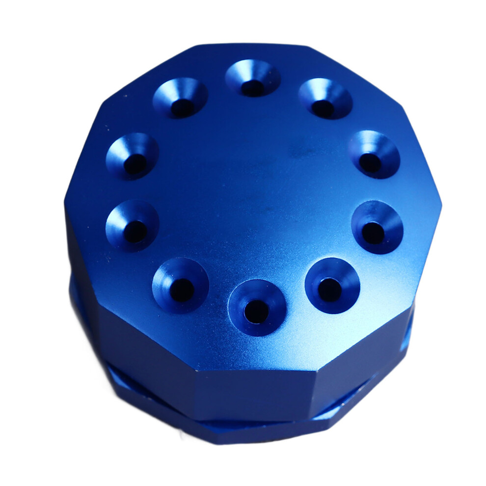 Screwdriver Storage Rack 10 Holes Aluminum Alloy Rotating 323163303321