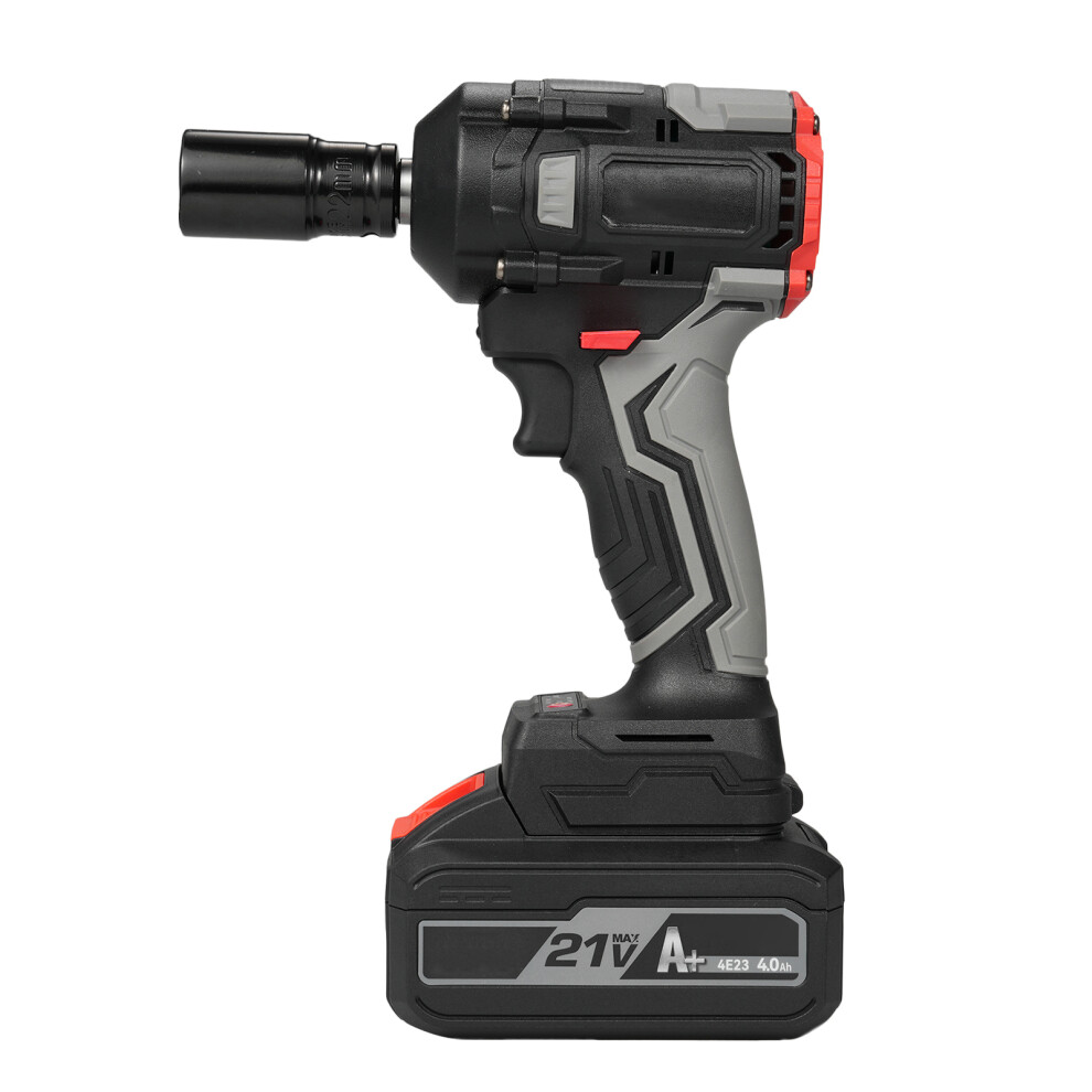 21V Cordless Impact Wrench 350N.m 1/2" Brushless 4.0Ah 17Pcs 323163303178