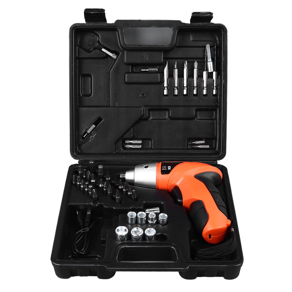 Cordless Screwdriver Rechargeable Electric With Bits For Repair 323163303260