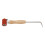 Flat Seam Roller Red Silicone 260 32mm Diameter 40mm Width 5