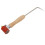 Flat Seam Roller Red Silicone 260 32mm Diameter 40mm Width 3