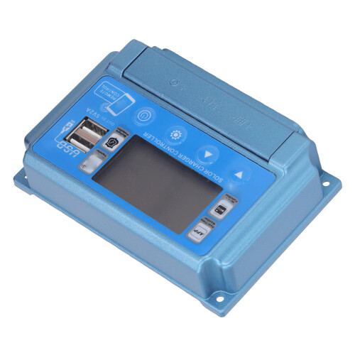 (60A) MPPT Solarladeregler 12V-48V Dual USB Bluetooth 30A 2