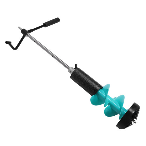 Eisbohrer elektrisch kabellos mit Positionierung 50cm Armstütze 1