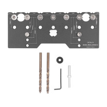 Regalstift-Bohrlehre 5mm Loch Aluminiumlegierung mit Skala