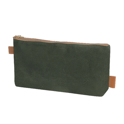 Small Tool Bag Canvas Zipper Pouch Wear Resistant Utility Organizer