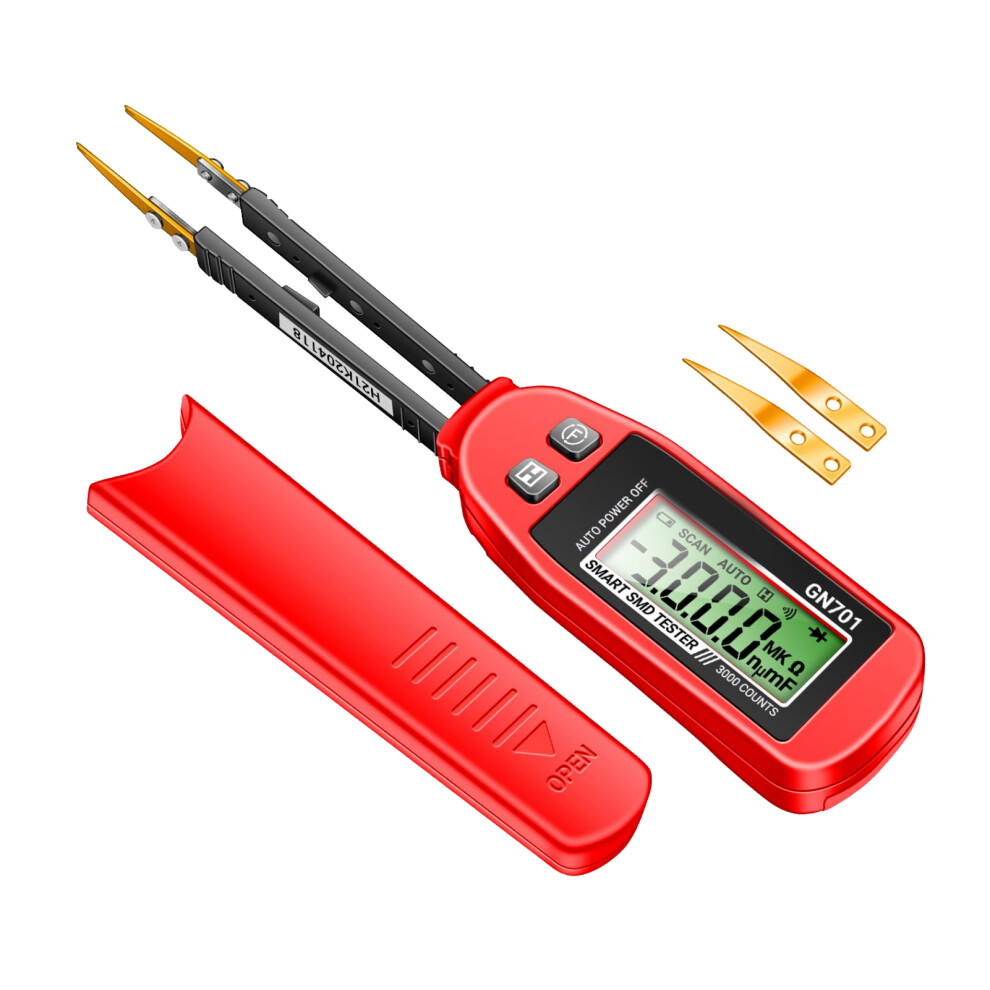 Gn701 Smd Capacitor Tester 3000 Counts Lcd Digital Multimeter 323163304045