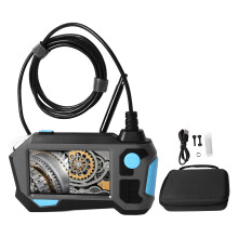 Rohrinspektionskamera 720 Drehbar 8mm Dual-Linse IP68 4,5 Zoll