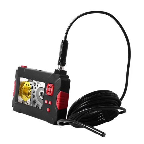 8mm Dual-Linsen HD-Endoskop IP68 wasserdicht mit Display 1
