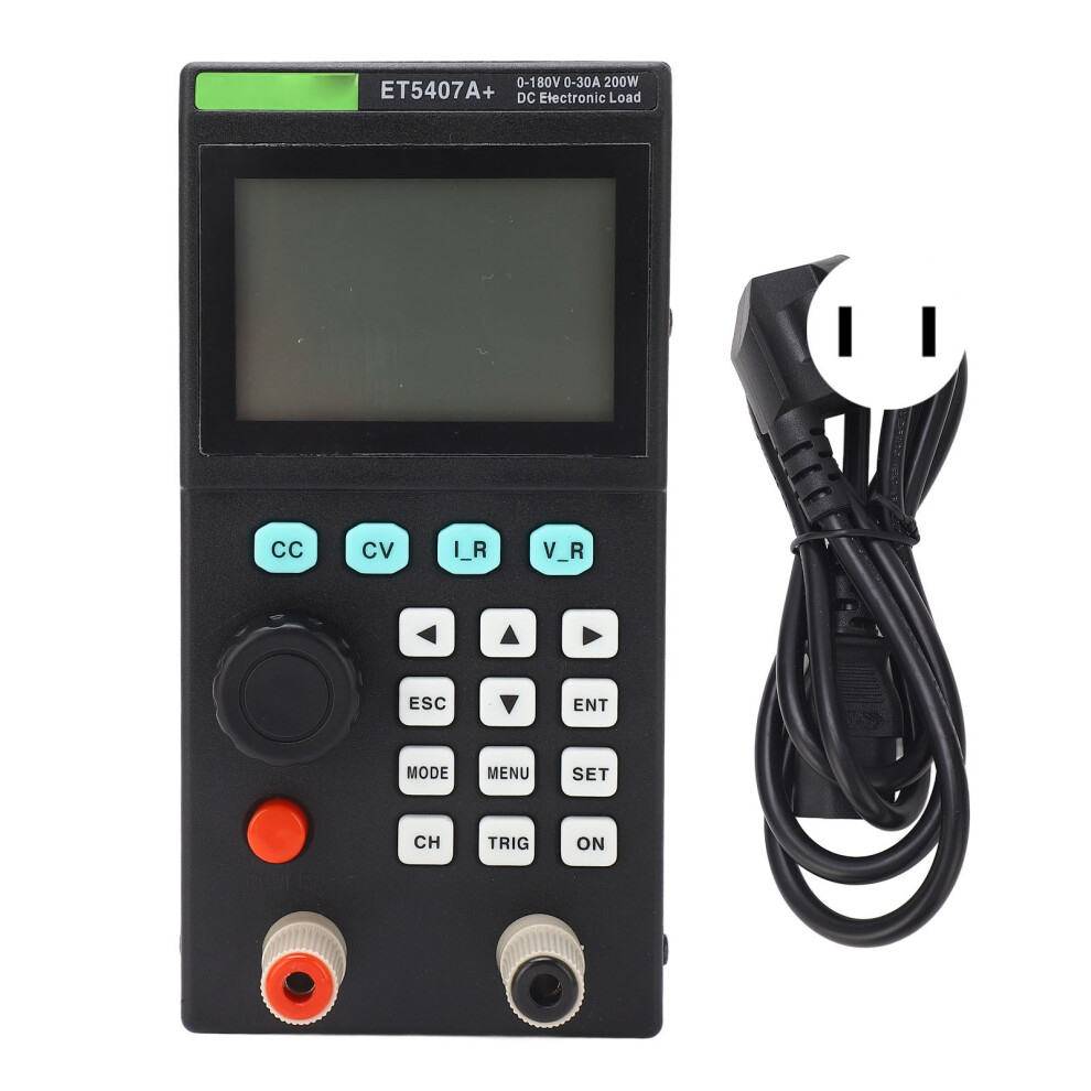 (Us Plug 110V) Electronic Load Tester 0-180V 0-30A 200W Lcd Display 323163305295