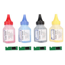 4x Tonerpulver-Chip-Kit für W2070A 117AK W2071A 117AC