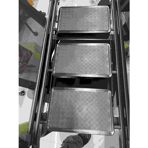 3 Step Ladder Thickened Anti Slip Portable Folding Sturdy