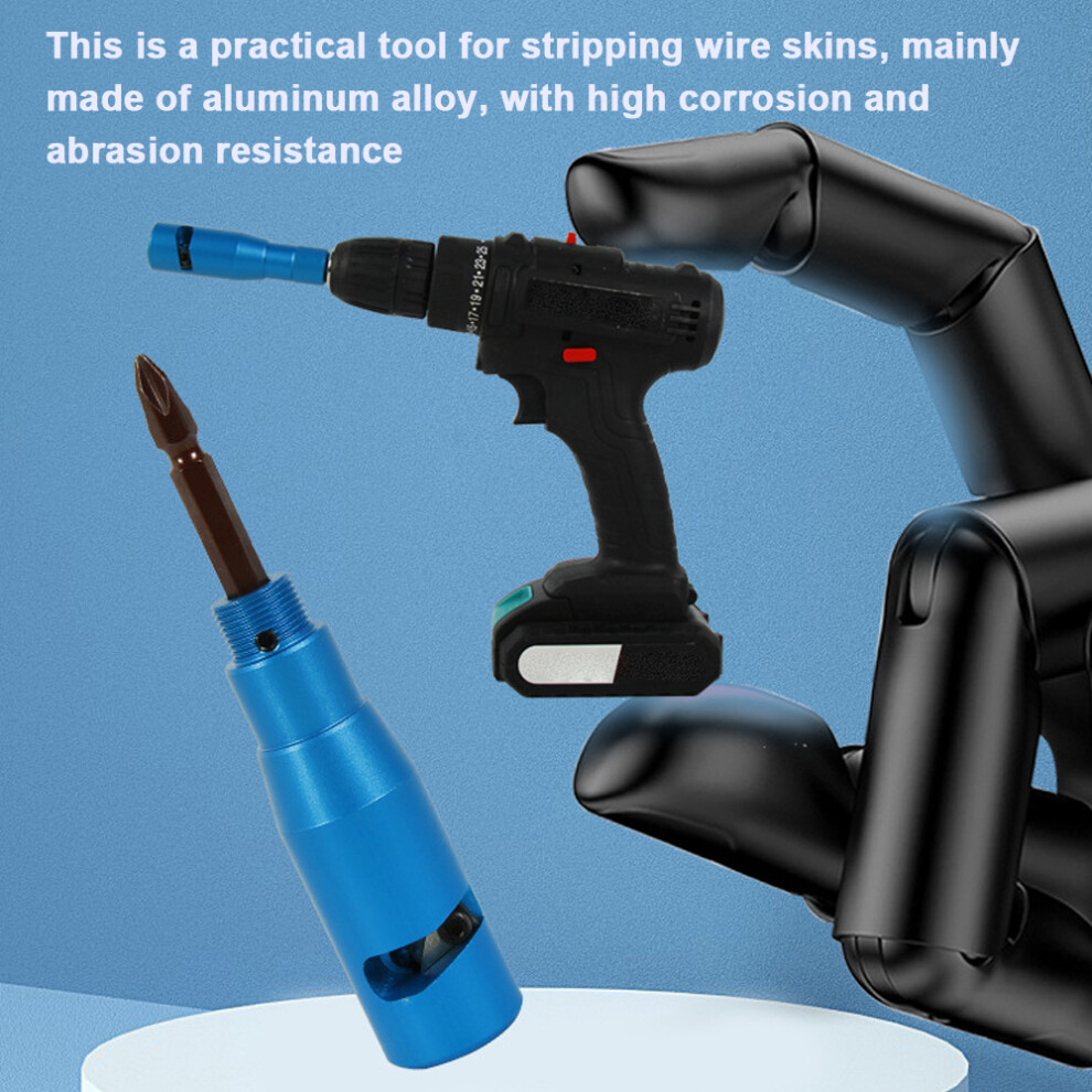 Electric Wire Stripper Aluminum Alloy 2.5-4Mm Universal Rotating Tool 323163305769