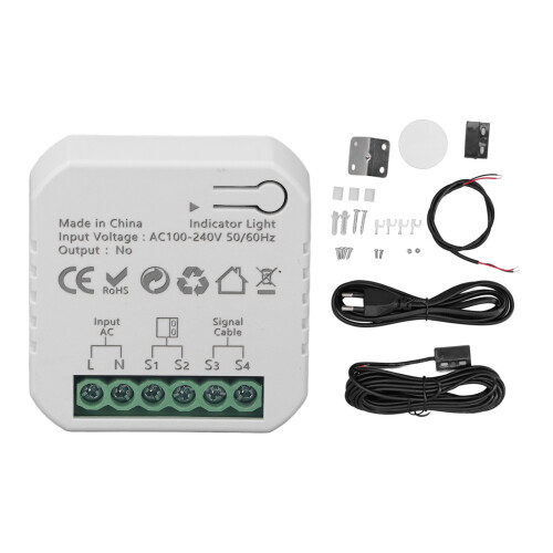 (EU Plug) Smart Garagentor-Controller Zigbee APP Sprachsteuerung US-Stecker