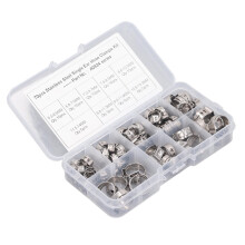 70tlg. Edelstahl Schlauchschellen-Set 9 Größen