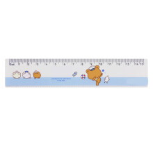 15cm Plastiklineal mit Cartoon-Wellenrand für Schüler