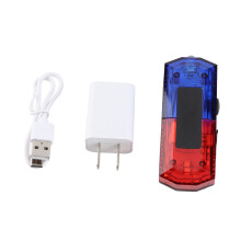LED-Schulterblitzlicht Rot/Blau Hochhell