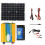 300W Solar System 30A 12V-24V Controller 18W 18V Panel Protection 3