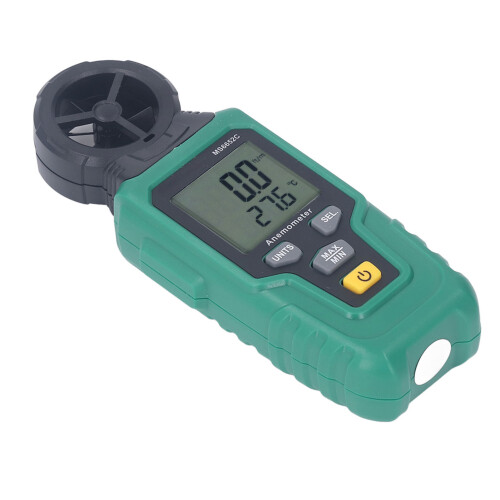 Digitaler Windgeschwindigkeitsmesser mit Temperatur 2