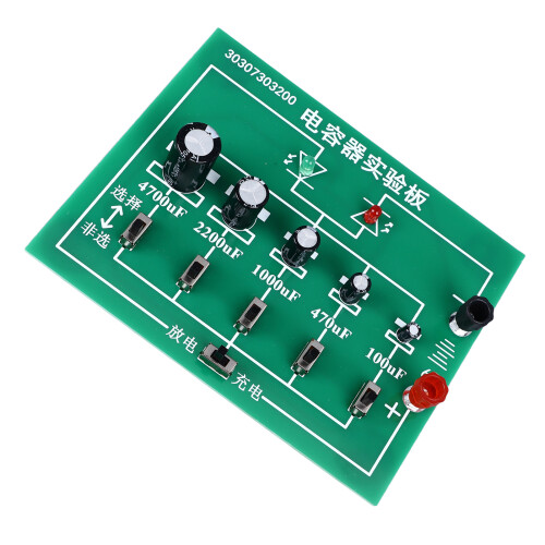 Kondensator-Experimentierboard Lade-/Entlade-Demo 2