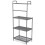Kitchen shelf 4 shelves adjustable microwave holder household shelf standing shelf 3