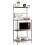 Kitchen shelf 4 shelves adjustable microwave holder household shelf standing shelf 4