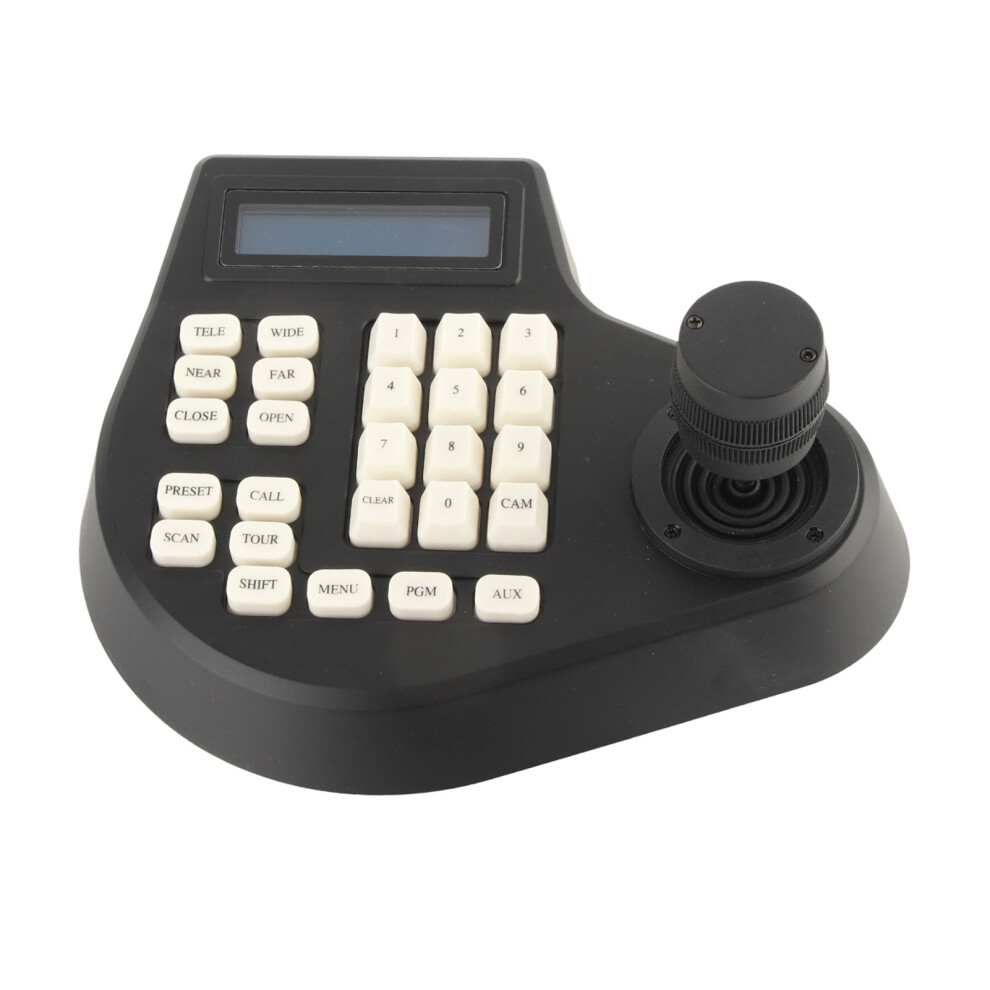 (Uk Plug) Ptz Pan Tilt Keyboard Analog Coaxial Dome 2D Joystick Rs485 100-240V 323163307602