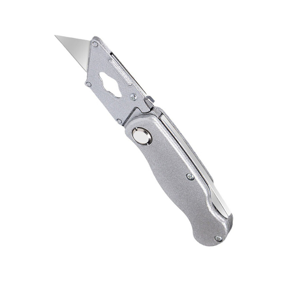 Folding Utility Knife Zinc Alloy Box Cutter Thickened 323163308173