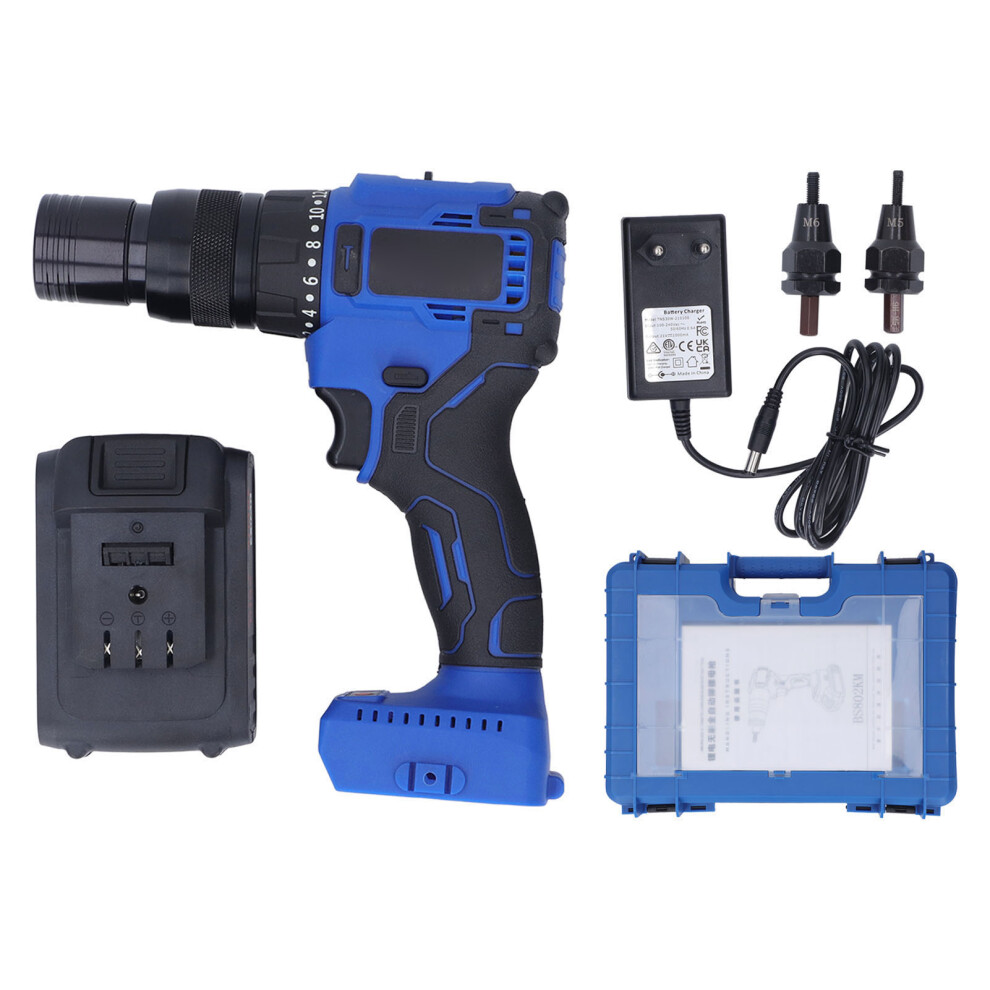 (Eu Plug) Cordless Rivet Gun M5 M6 Led Automatic 100-240V Ac Us Plug 323163308401