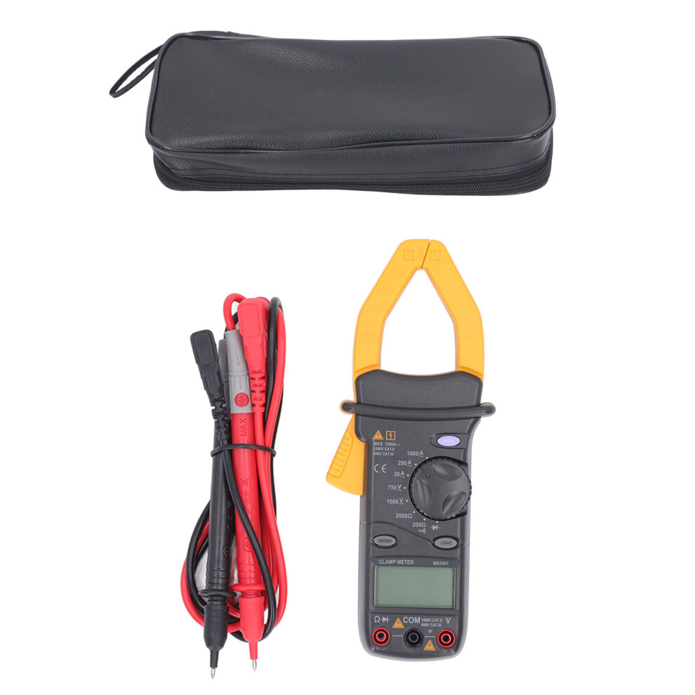 Digital Clamp Meter High Accuracy Backlit Lcd Multimeter 1000A 323163308616