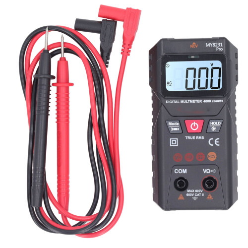 Smart-Multimeter 4000 Zähle Auto-ID Ohm Volt