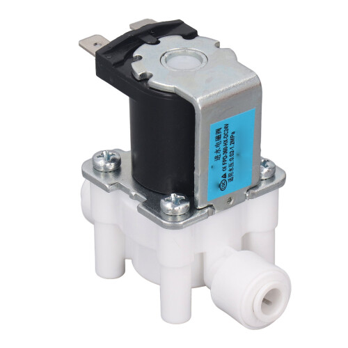 G1/4 Wasser-Einlass Magnetventil Edelstahl DC24V 1