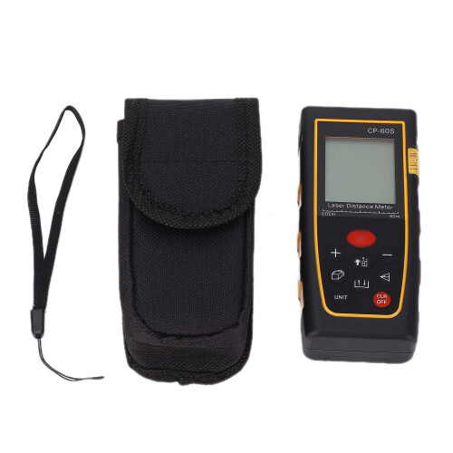 Präzisions-Entfernungsmesser 0,05–60m mit LCD
