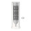 (EU Plug 220V) 1000W PTC-Heizlüfter mit Thermostat, EU-Stecker 1