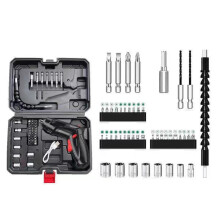 Akku-Schrauber-Set mit Ladeeinheit & Bits für Heimwerker