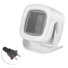 (US Plug 110V) Tischheizgerät 800W, Schnellheizung mit Thermostat, US-Stecker
