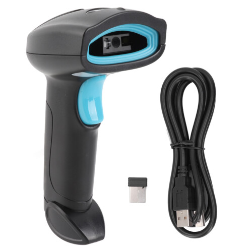 1D/2D-Barcode-Scanner 2,4G kabellos für Kasse