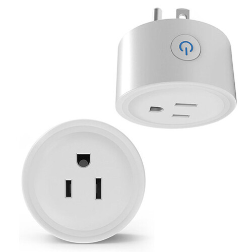 2x Mini Smart Plug 2,4G WiFi 16A 3520W AC110-240V 1