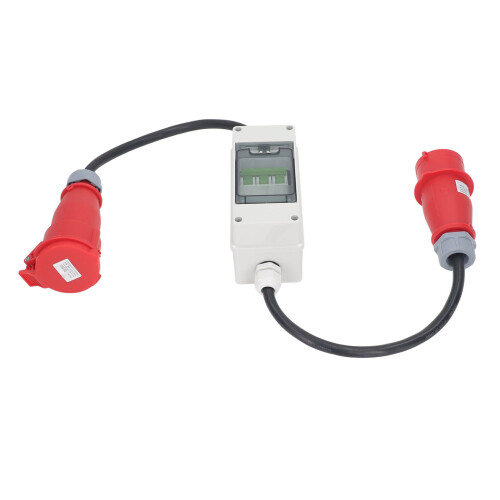 CEE-Stecker 5-polig, 16A/400V, mit 3P-Sicherung 2